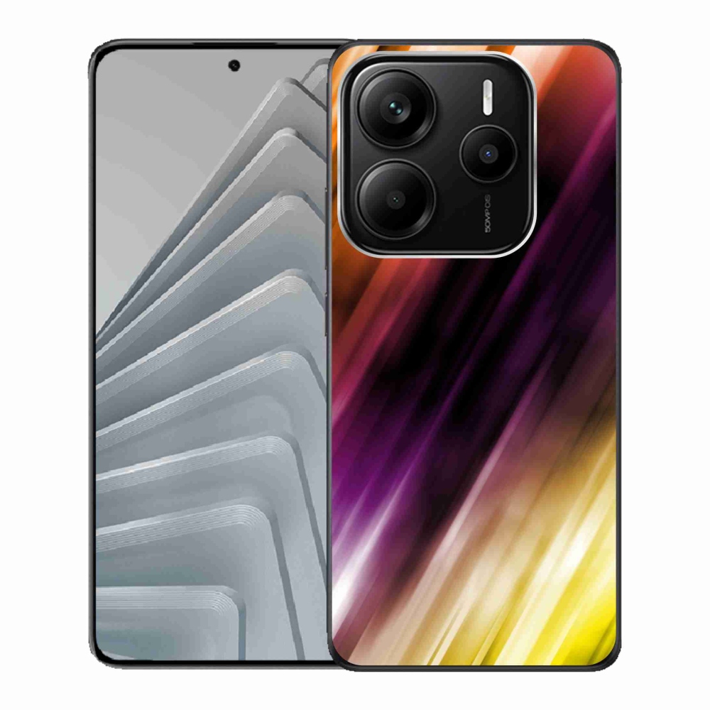 Gél borítás mmCase a Xiaomi Redmi Note 14 5G számára - absztrakt minta 5