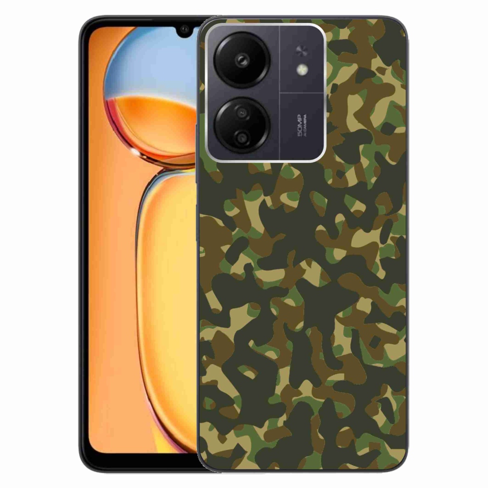 Gél borítás mmCase a Xiaomi Poco C65/Redmi 13C-hez - terepszínű minta 1