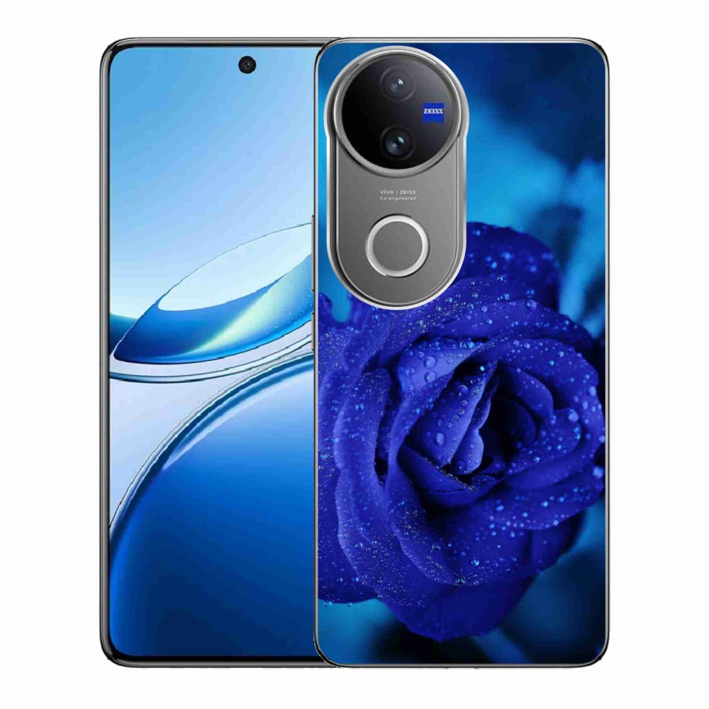 Zselés borítás mmCase a Vivo V50 5G készülékhez - kék rózsa