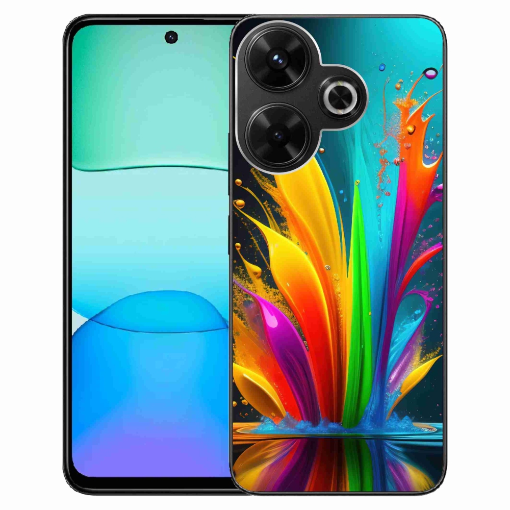 Gél borító mmCase a Xiaomi Redmi 13 4G/Poco M6 4G - absztrakt motívum 1