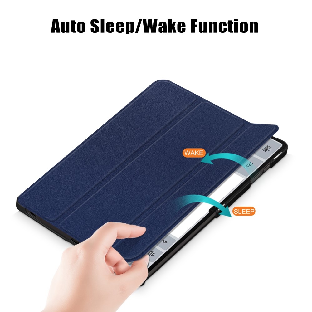 Ügyes záró tok Samsung Galaxy Tab S9 Ultra/Tab S10 Ultra - sötétkék