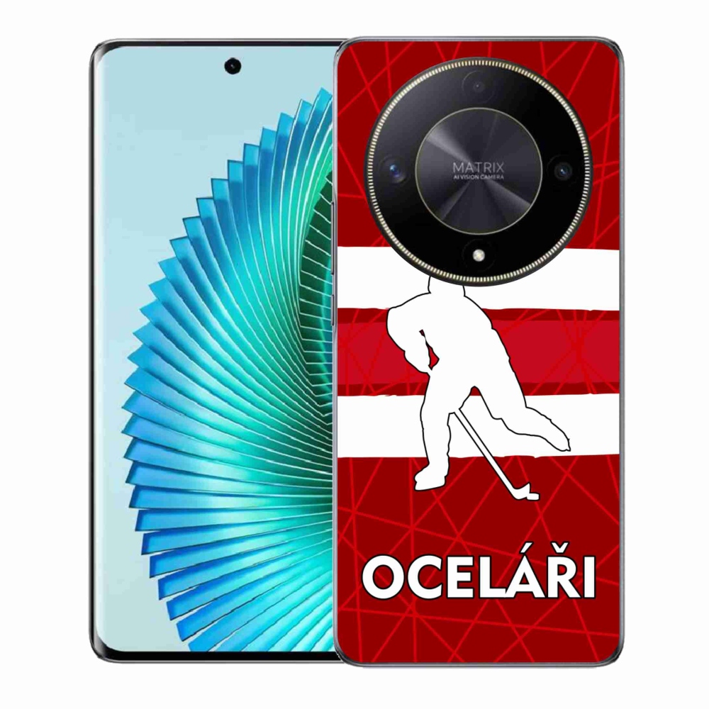 Zselés borítás mmCase a Honor Magic 6 Lite 5G számára - Acélszínűek