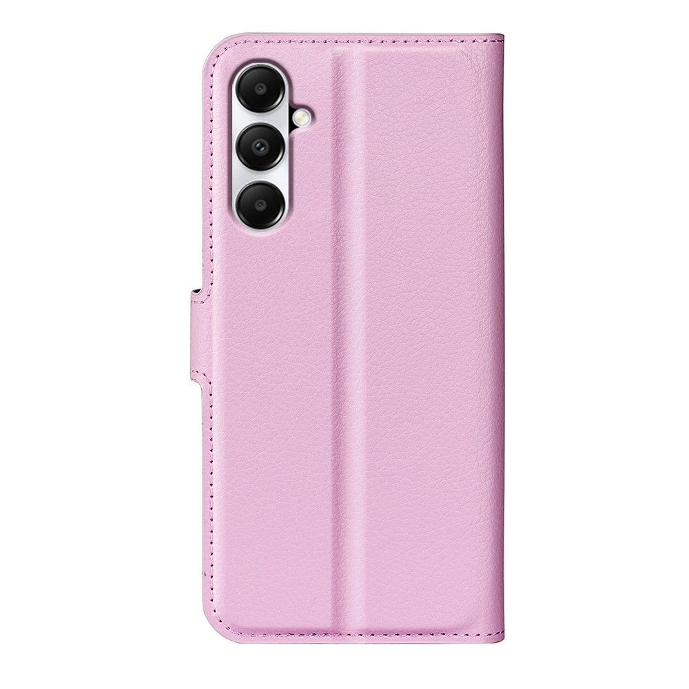 Litchi könyv tok Samsung Galaxy A05s készülékhez - rózsaszín