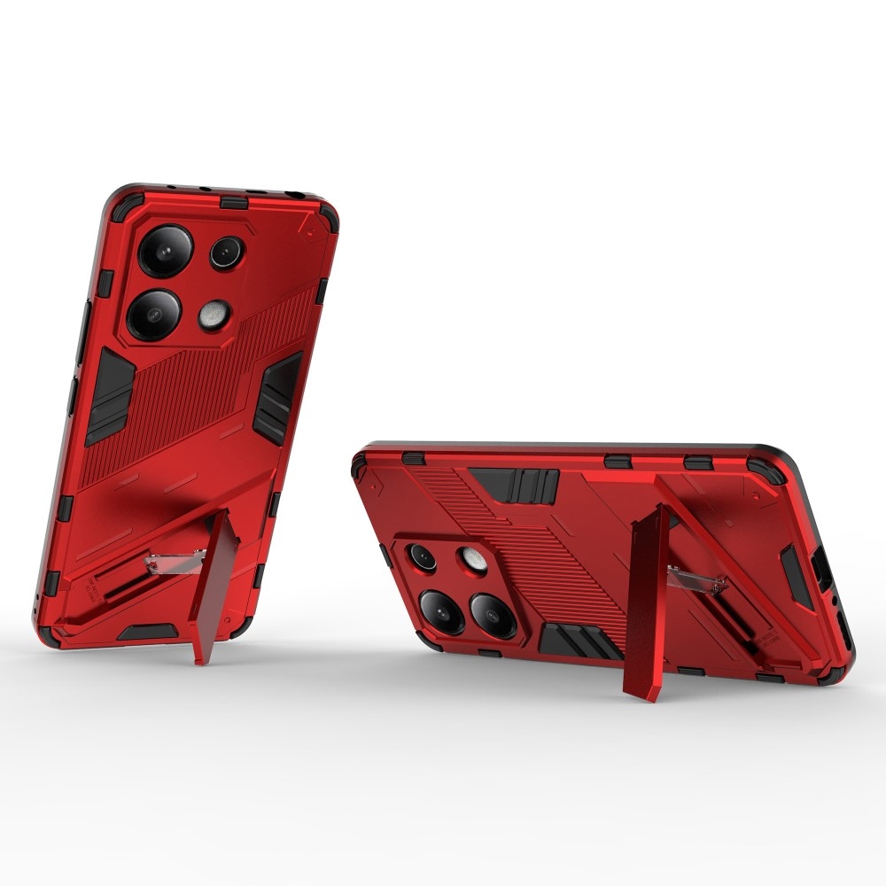 Tartós borítás Xiaomi Redmi Note 13-hoz - piros