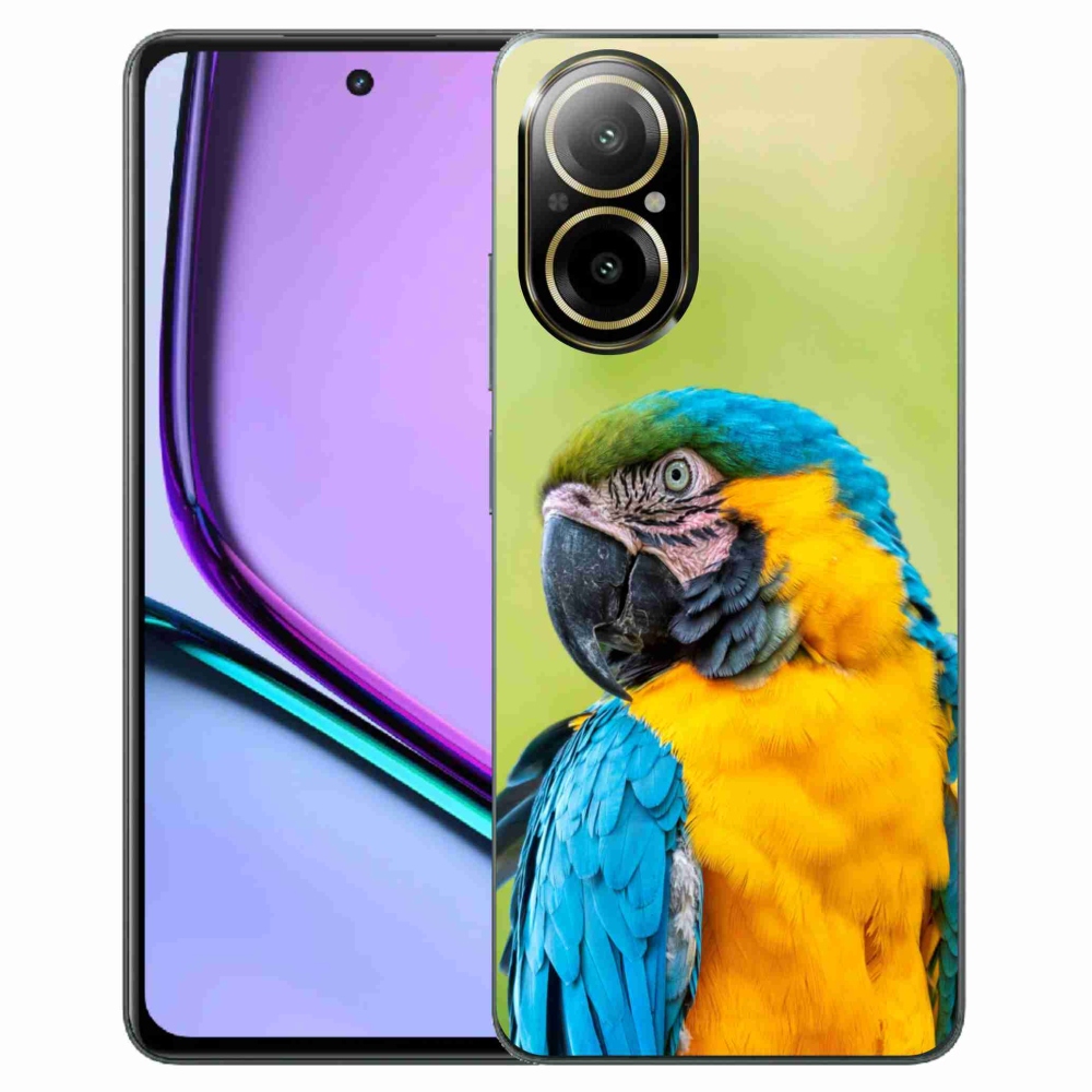 Gél tok mmCase a Realme C67 készülékhez - parrot ara 2