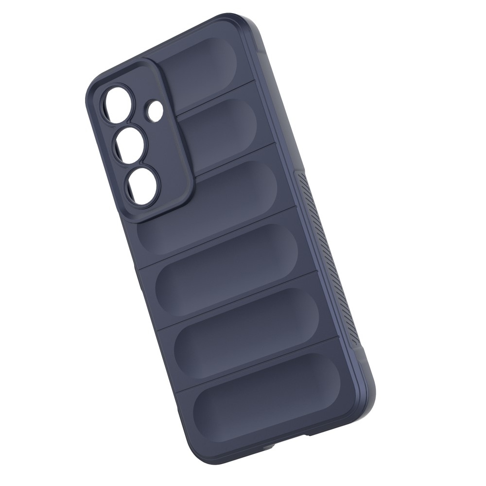 Rugg tartós zselés tok Samsung Galaxy S25+ készülékhez - sötétkék