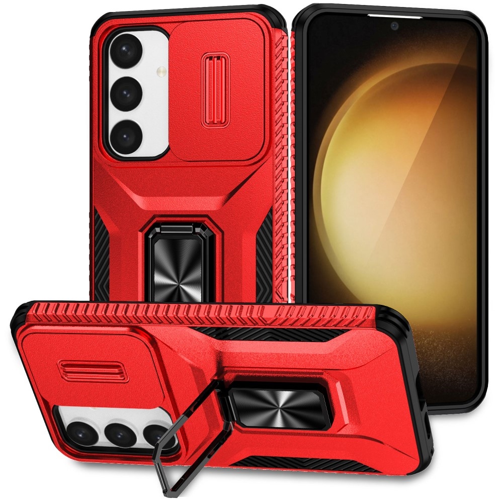 Csúszásálló borítás Samsung Galaxy S24+/S25+ készülékhez - piros