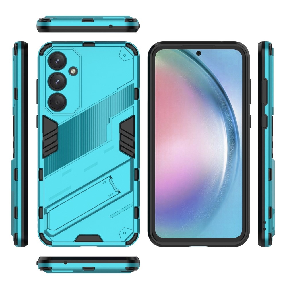 Tartós borítás Samsung Galaxy A55 5G készülékhez - világoskék színben