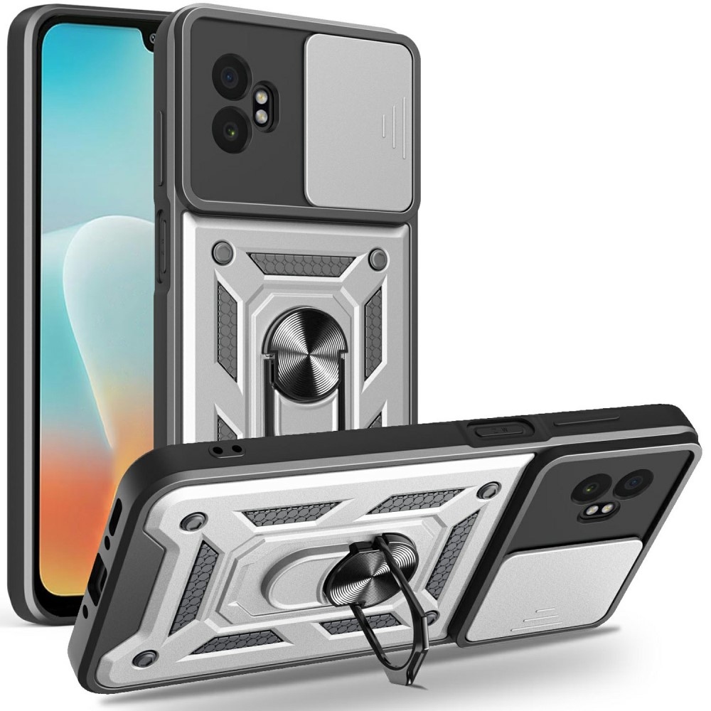 Csúszásálló borítás Samsung Galaxy Xcover 7 Pro készülékhez - ezüst