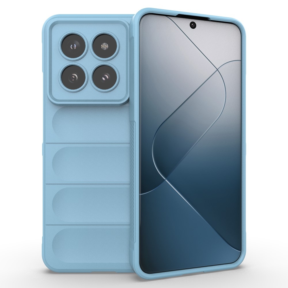 Rugg tartós zselés tok Xiaomi 14 Pro - világoskék színben