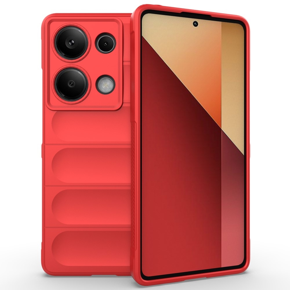Rugg tartós zselés tok Xiaomi Redmi Note 13 Pro 4G/Poco M6 Pro - piros