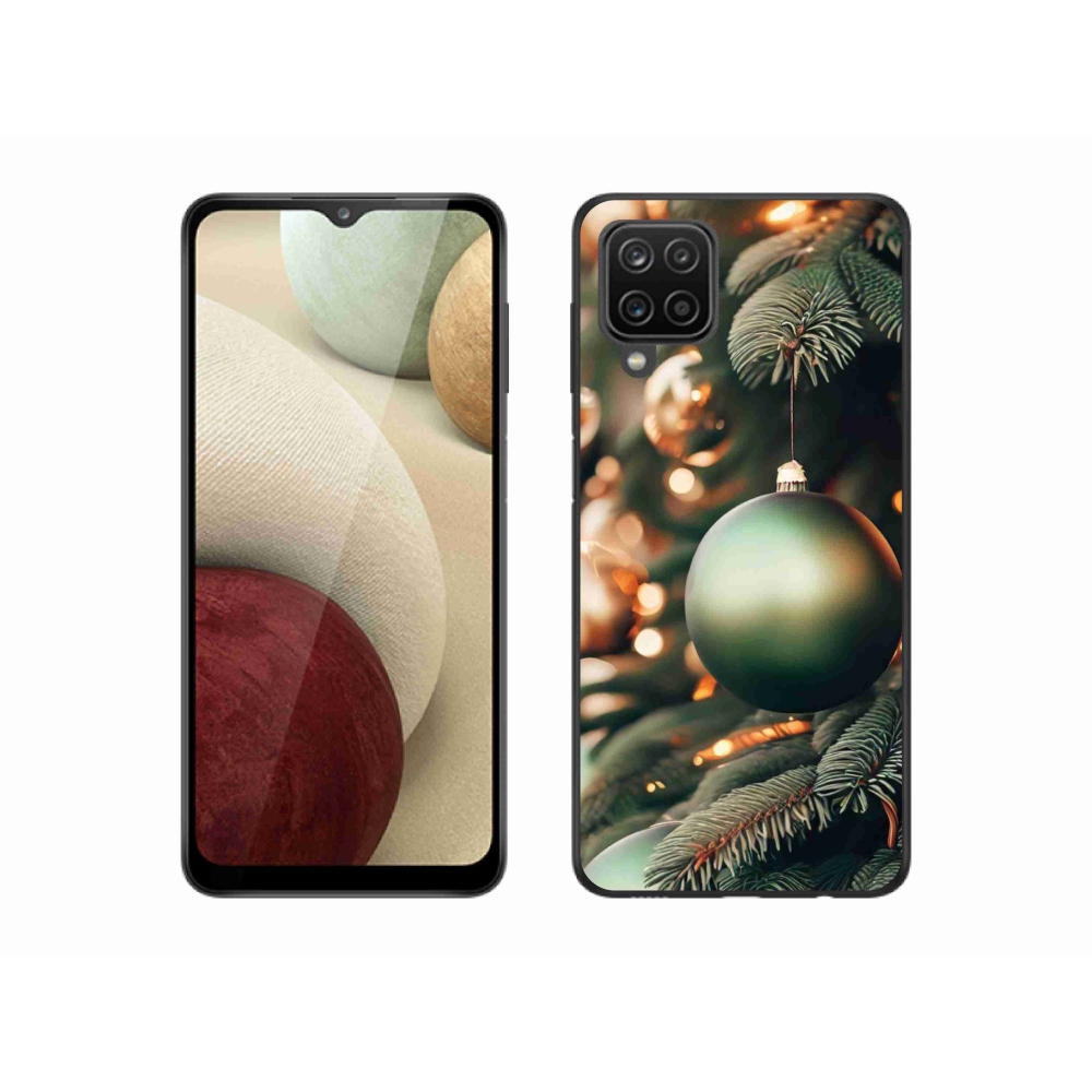 Gél borítás mmCase Samsung Galaxy A12 - karácsonyi dekoráció 1