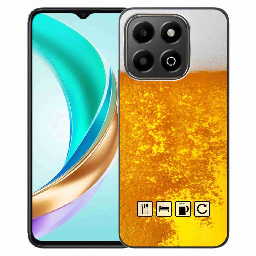 Zselés borítás mmCase a Honor X6b számára - sör motívum 3