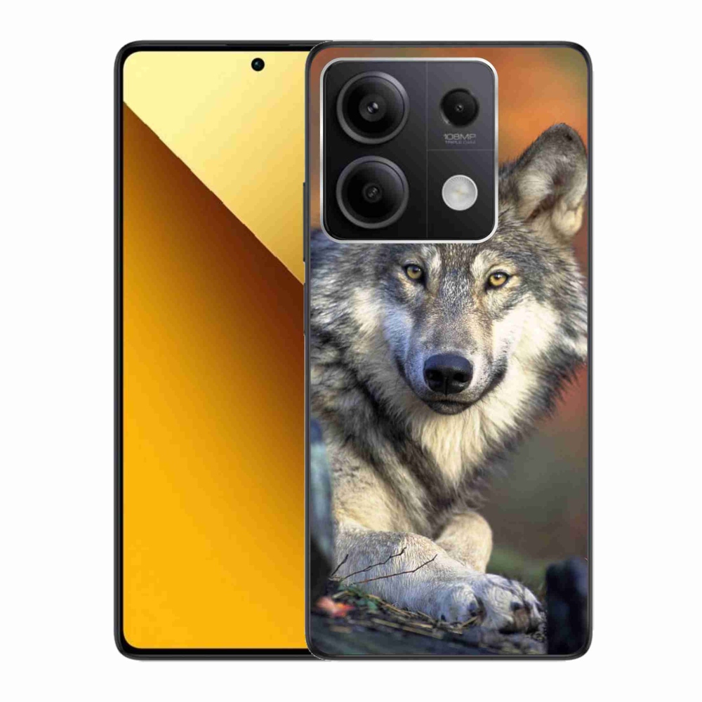 Gél tok mmCase a Xiaomi Redmi Note 13 5G-hez - farkas