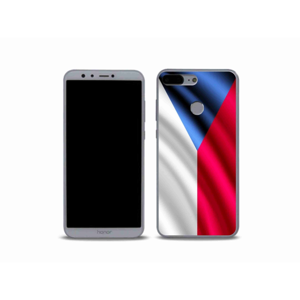 Gél borítás mmCase a Honor 9 Lite számára - cseh zászló