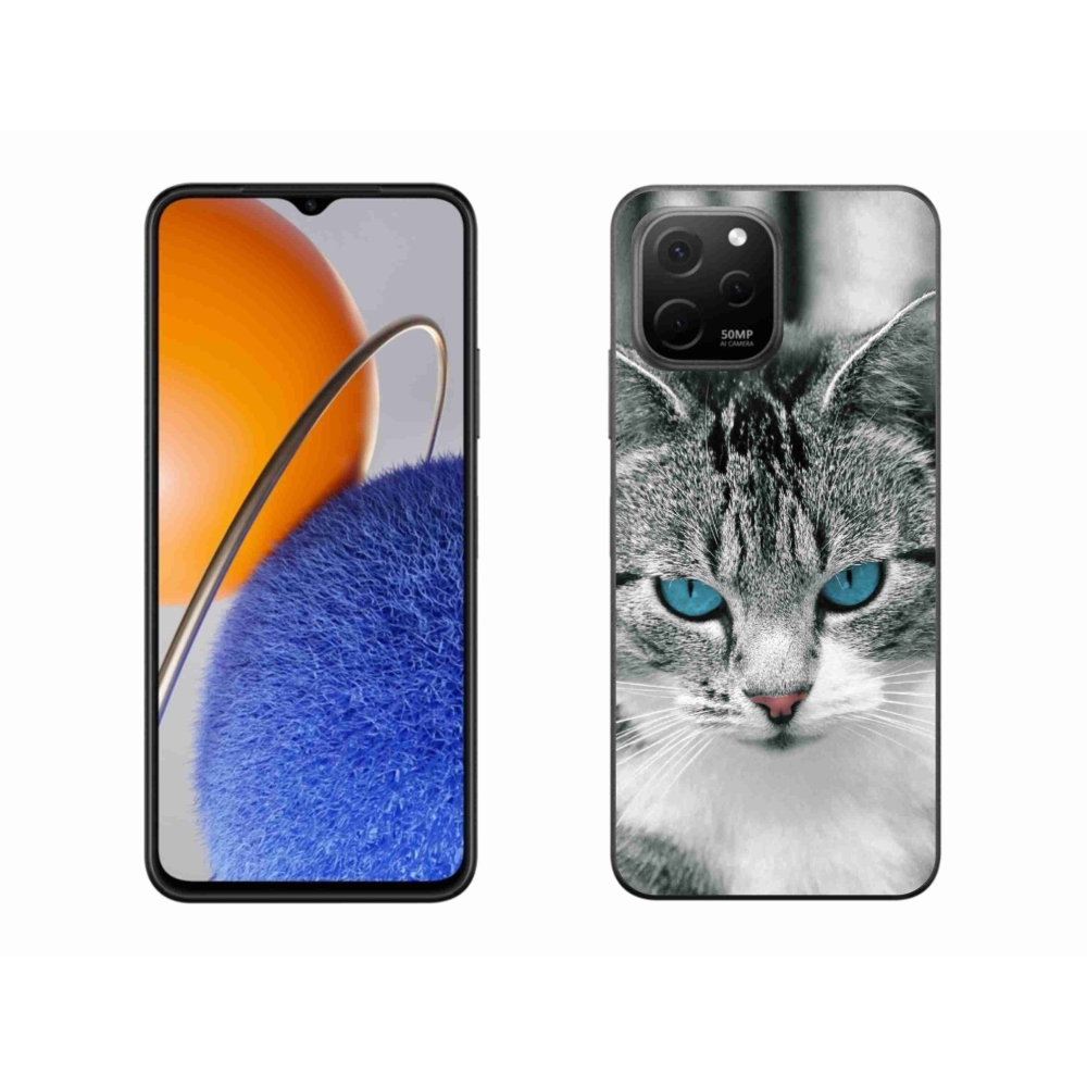 Gél borítás mmCase a Huawei Nova Y61 készülékhez - cat view 1