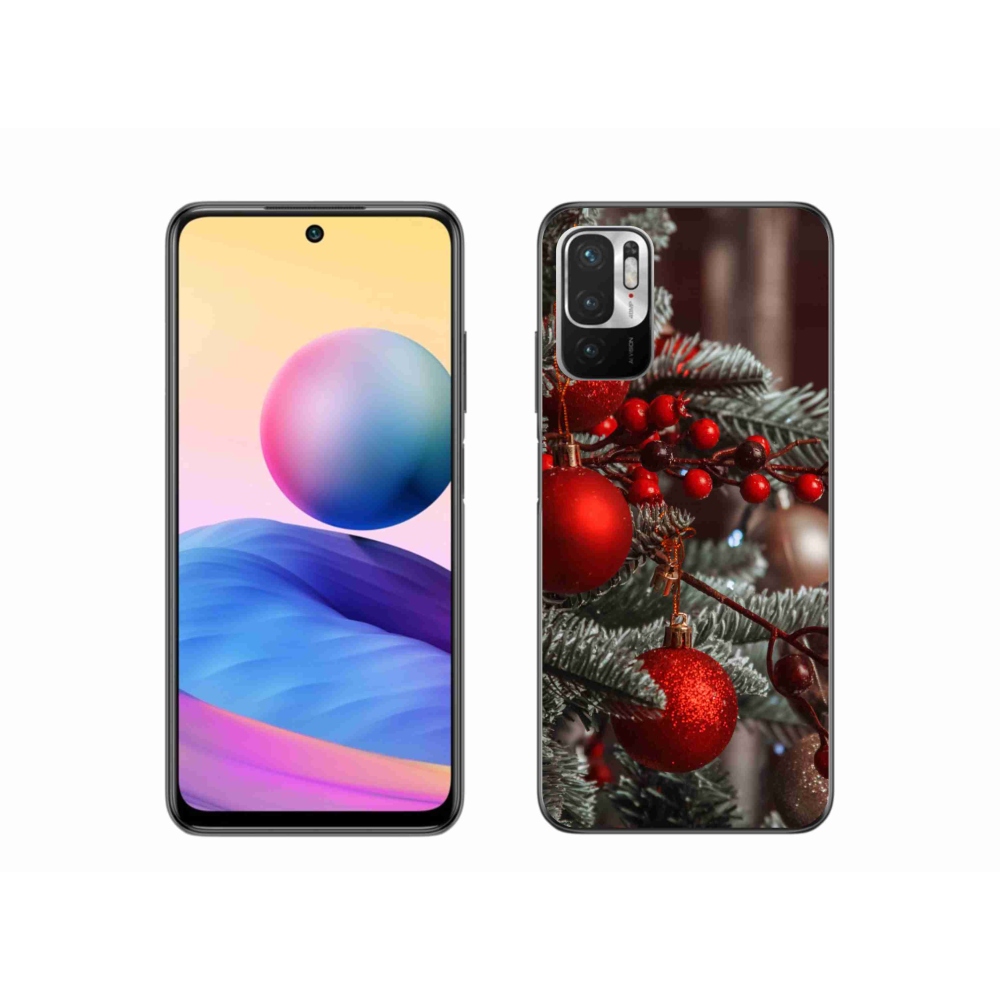 Gél borító mmCase a Xiaomi Redmi Note 10 5G-hez - karácsonyi dekorációk 2