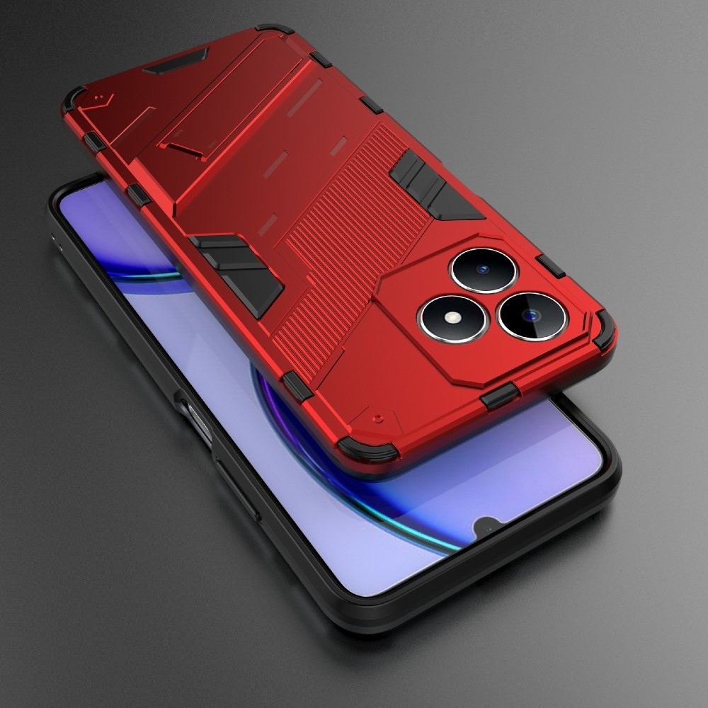 Tartós borítás a Realme C51/C53 készülékhez - piros színű