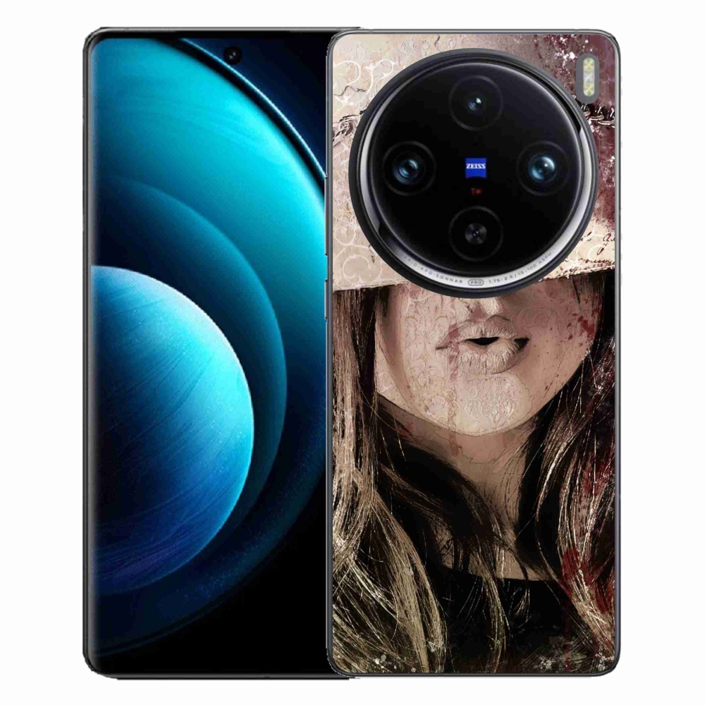 Zselés borítás mmCase a Vivo X100 Pro 5G-n - lány