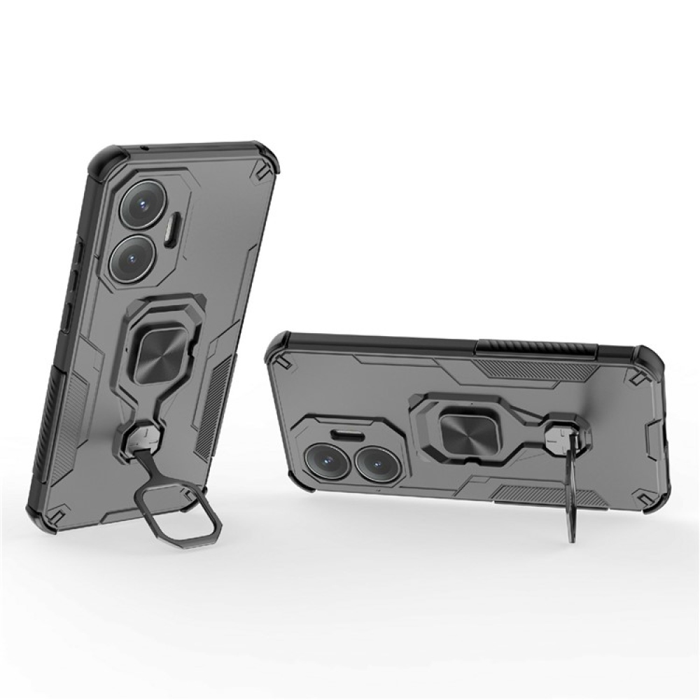 Lyukálló borítás a Xiaomi Poco F7 5G készülékhez - fekete