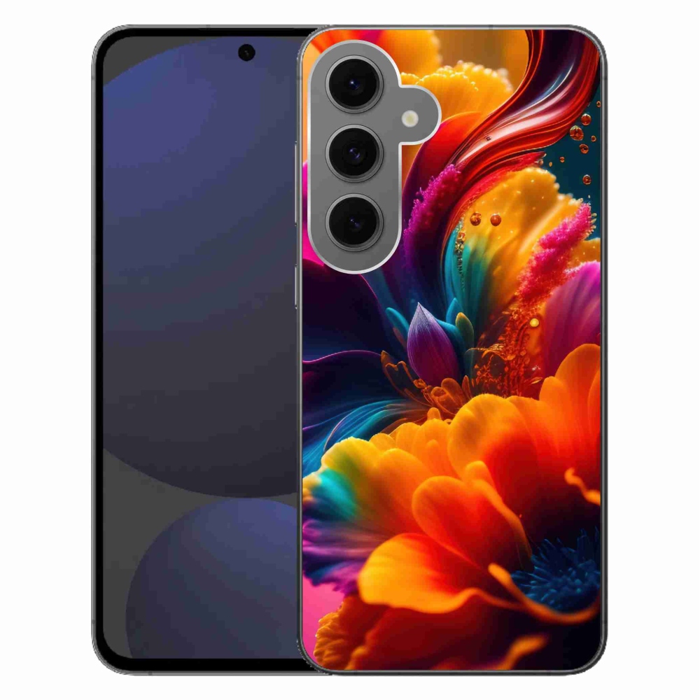 Zselés borítás mmCase Samsung Galaxy S24 FE - absztrakt motívum 2
