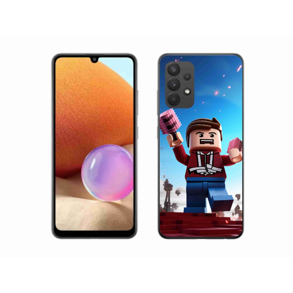 Gél védőburkolat mmCase Samsung Galaxy A32 4G - roblox 2