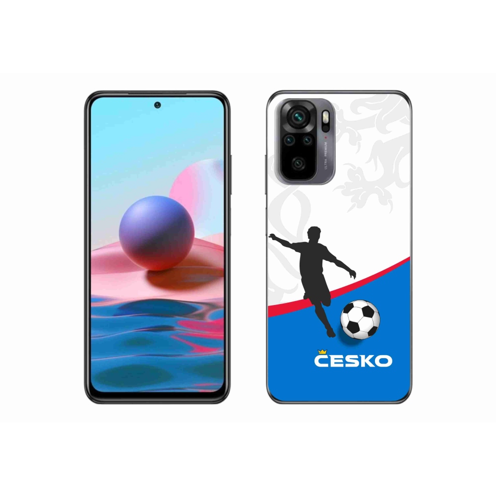 Gél borítás mmCase a Xiaomi Poco M5s készülékhez - futball Csehország 1