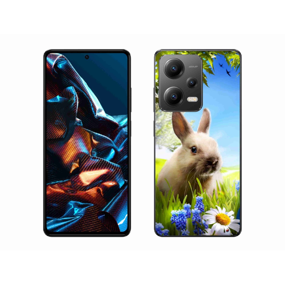 Gél borítás mmCase a Xiaomi Redmi Note 12 Pro 5G-hez - nyuszi