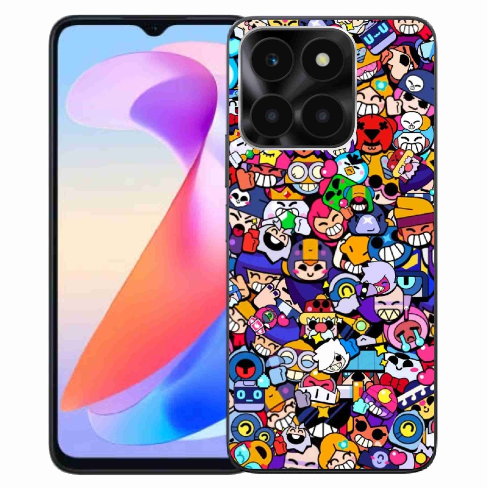 Zselés borítás mmCase a Honor X6a számára - brawl stars 2