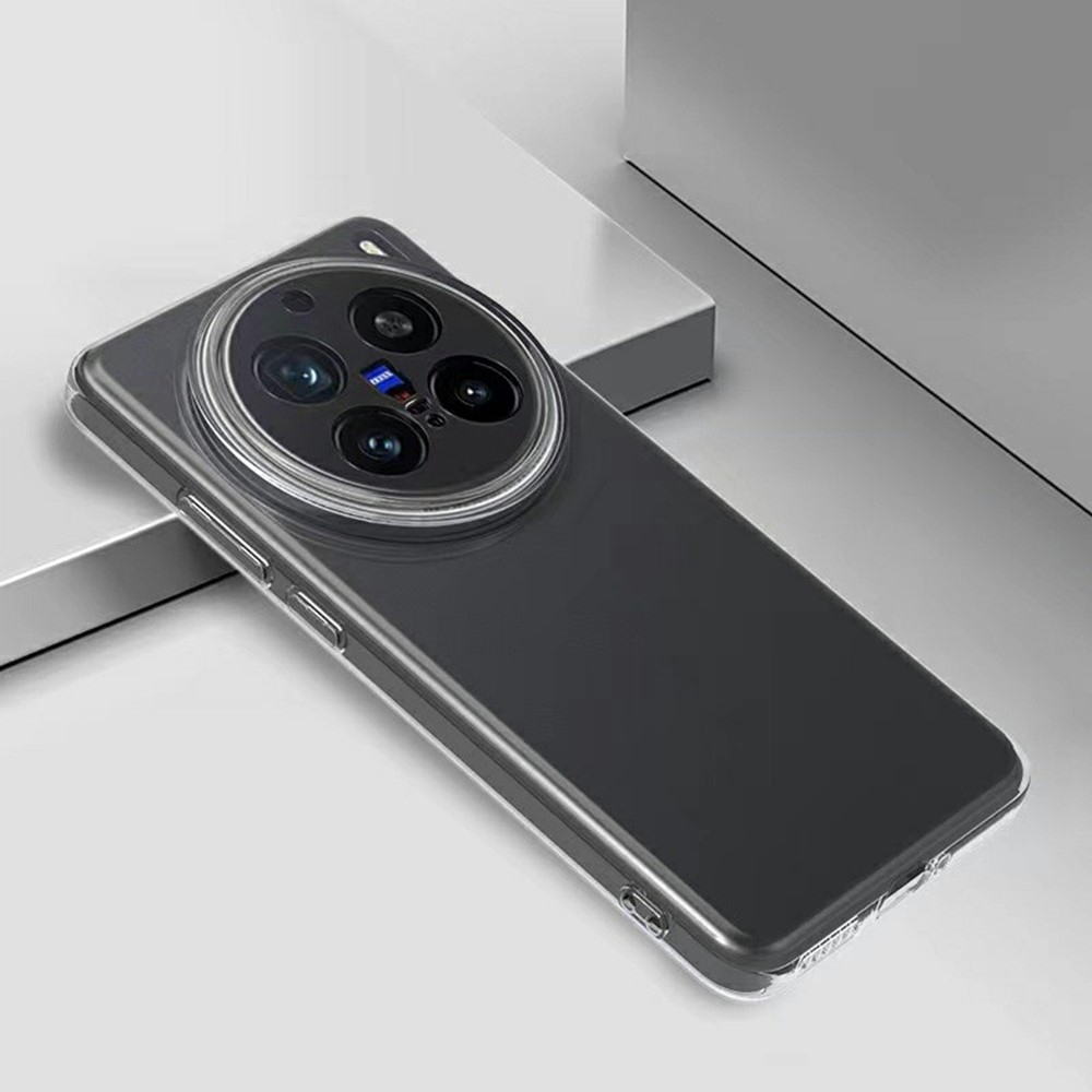 Átlátszó gél tok a Vivo X200 Pro 5G készülékhez - átlátszó