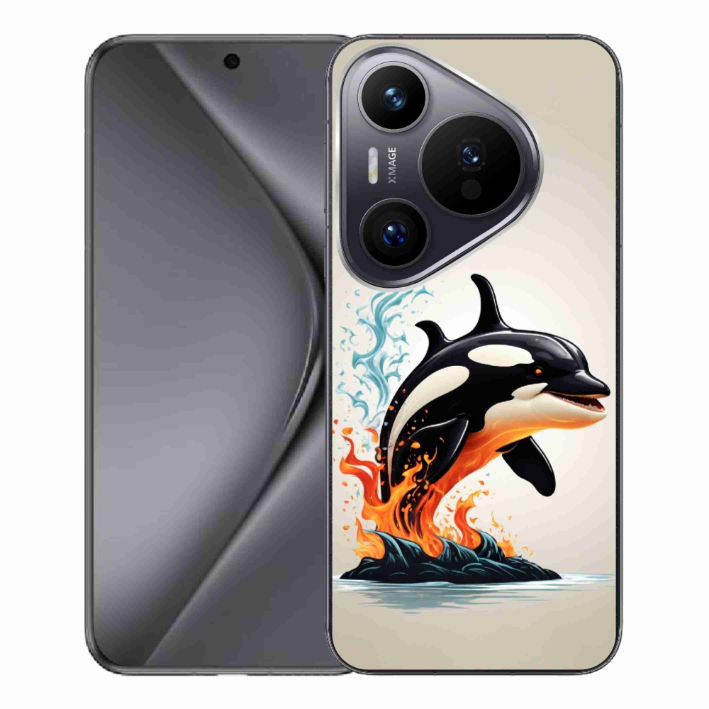 Zselés borítás mmCase a Huawei Pura 70 Pro készülékhez - írisz