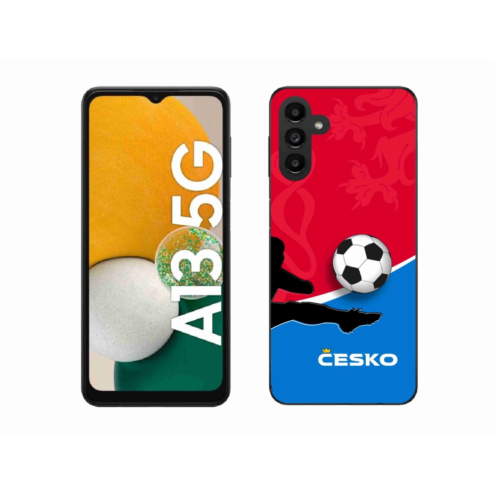 Gél borítás mmCase Samsung Galaxy A13 5G - Foci Csehország 2