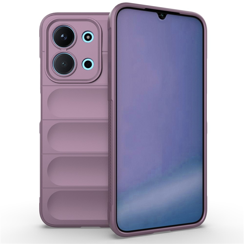 Rugg tartós zselés tok Xiaomi Redmi 15C 4G (171mm)/Poco C85 4G (171mm) - világos lila