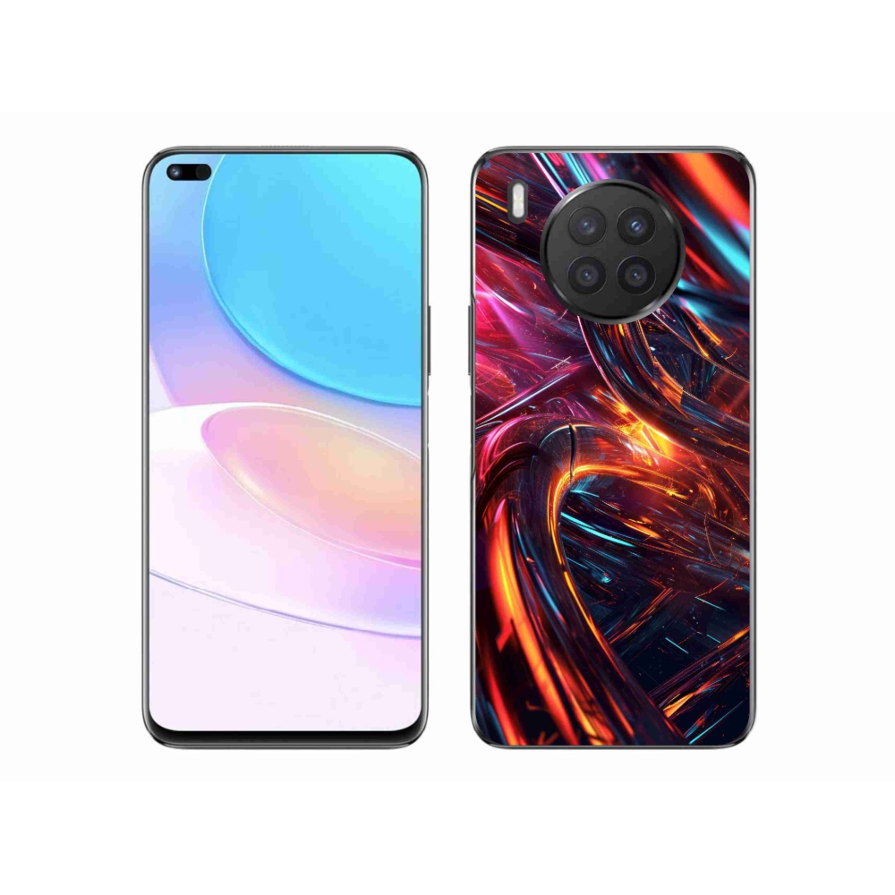 Gél borítás mmCase a Huawei Nova 8i számára - absztrakt motívum 10