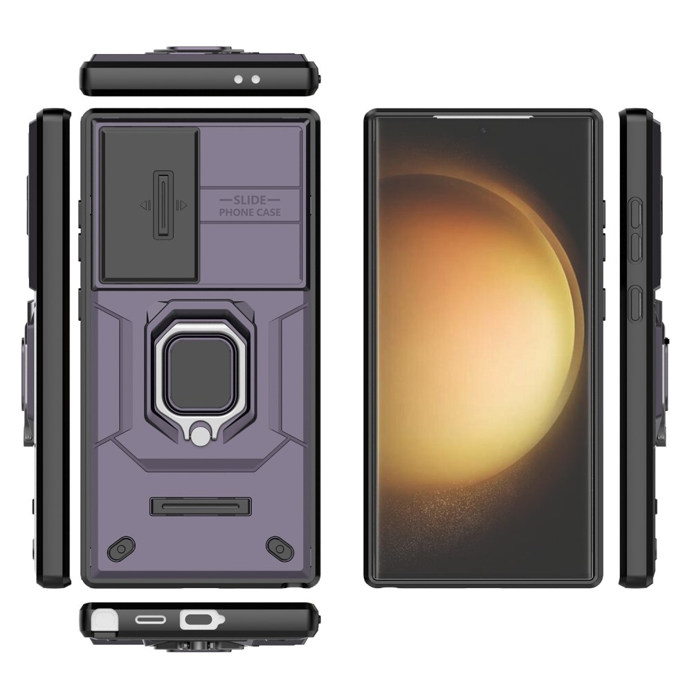 Ütésálló borítás Samsung Galaxy S24 Ultra készülékhez - lila