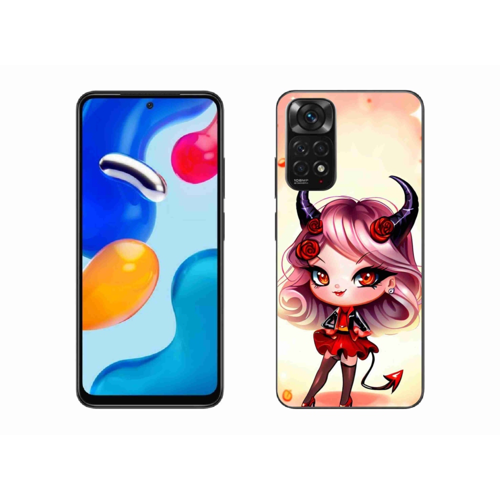 Gél borító mmCase a Xiaomi Redmi Note 11S 4G-hez - rajzfilm ördög
