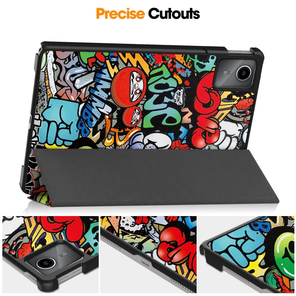Nyomtatás intelligens záró tok Lenovo Tab M11/Tab K11 - graffiti