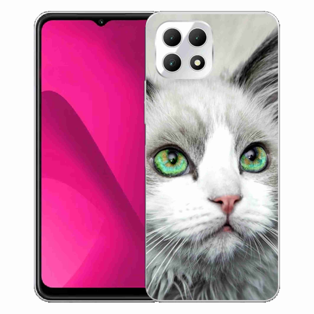 Zselés borítás mmCase a T-Mobile T Phone 2 készülékhez - macskakép