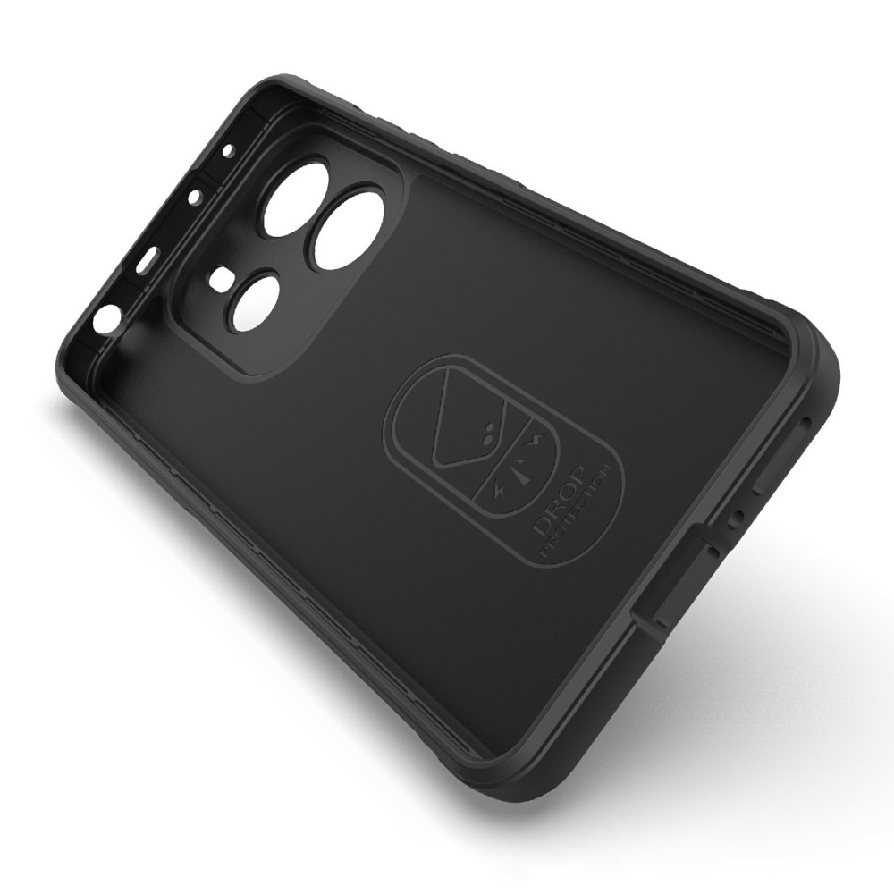 Rugg tartós zselés tok Xiaomi Redmi Note 14 5G - fekete