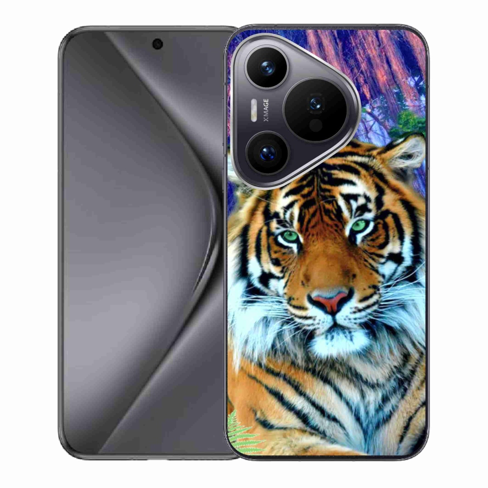 Gél tok mmCase a Huawei Pura 70 készülékhez - tigris