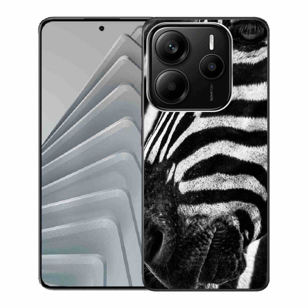 Gél borítás mmCase a Xiaomi Redmi Note 14 5G-hez - zebra