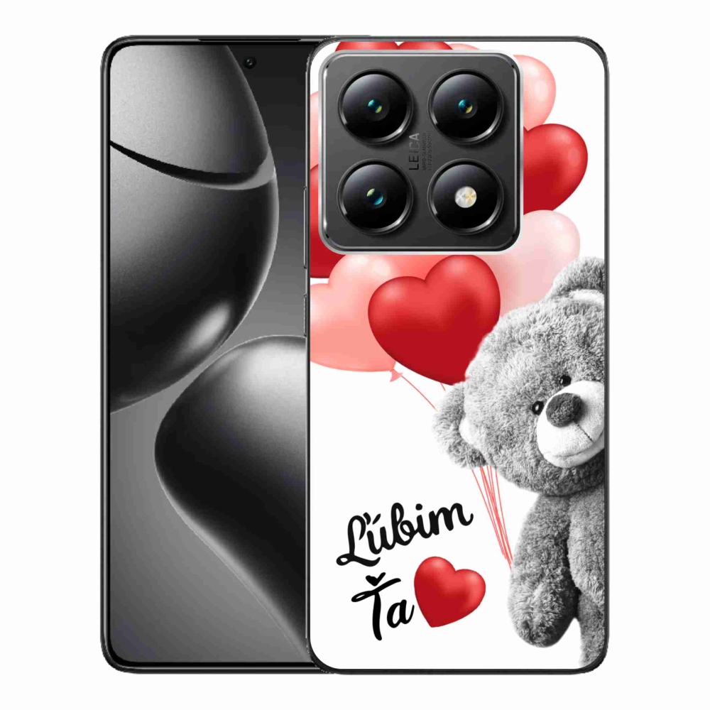Gél borítás mmCase a Xiaomi 14T Pro számára - I love you en