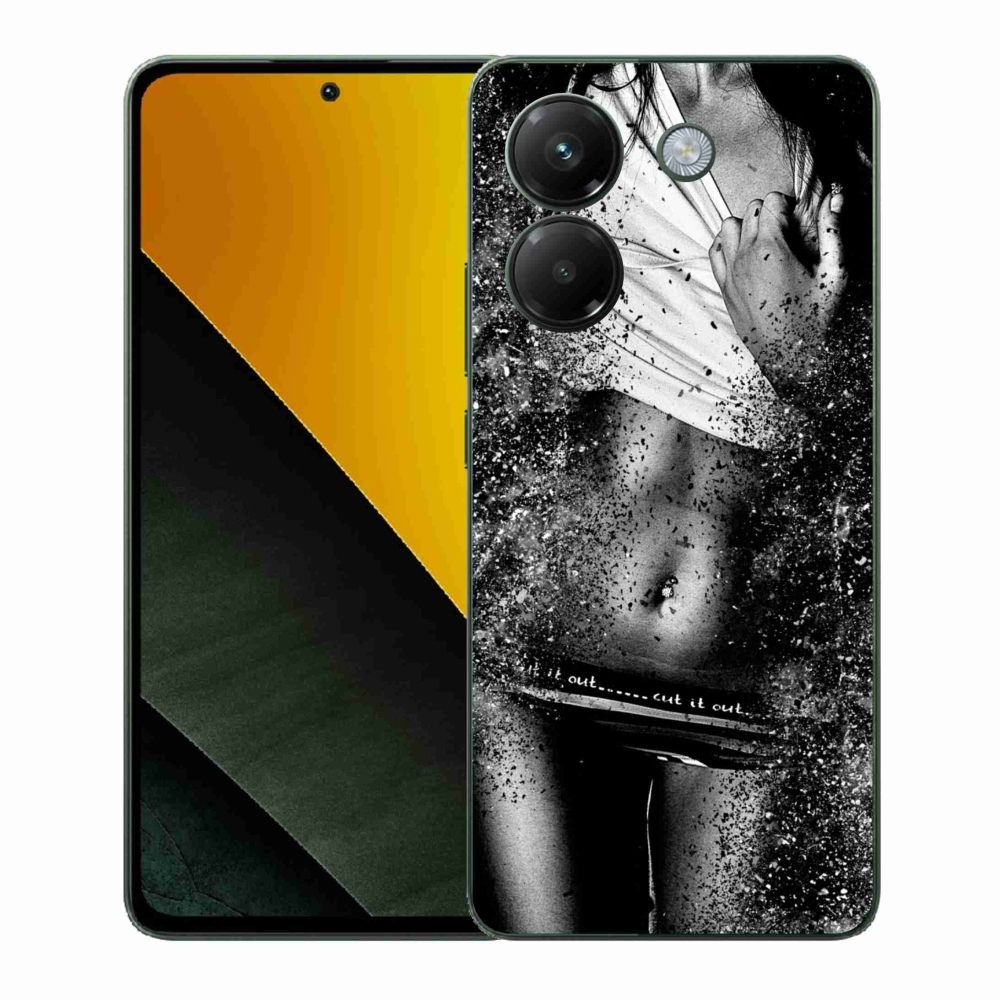 Gél borítás mmCase a Xiaomi Poco M7 Pro 5G-hez - szexi nő 1
