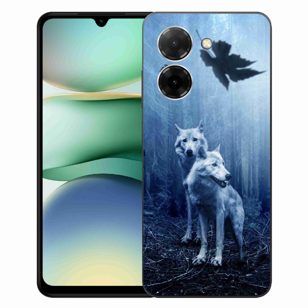 Gél borítás mmCase a Xiaomi Redmi A5 (171.7x77.8x8.3mm) - farkasok az erdőben