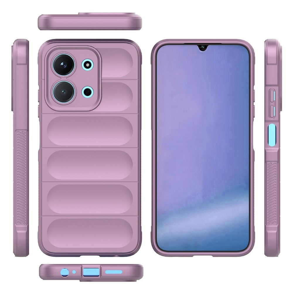 Rugg tartós zselés tok Xiaomi Redmi 15C 4G (171mm)/Poco C85 4G (171mm) - világos lila