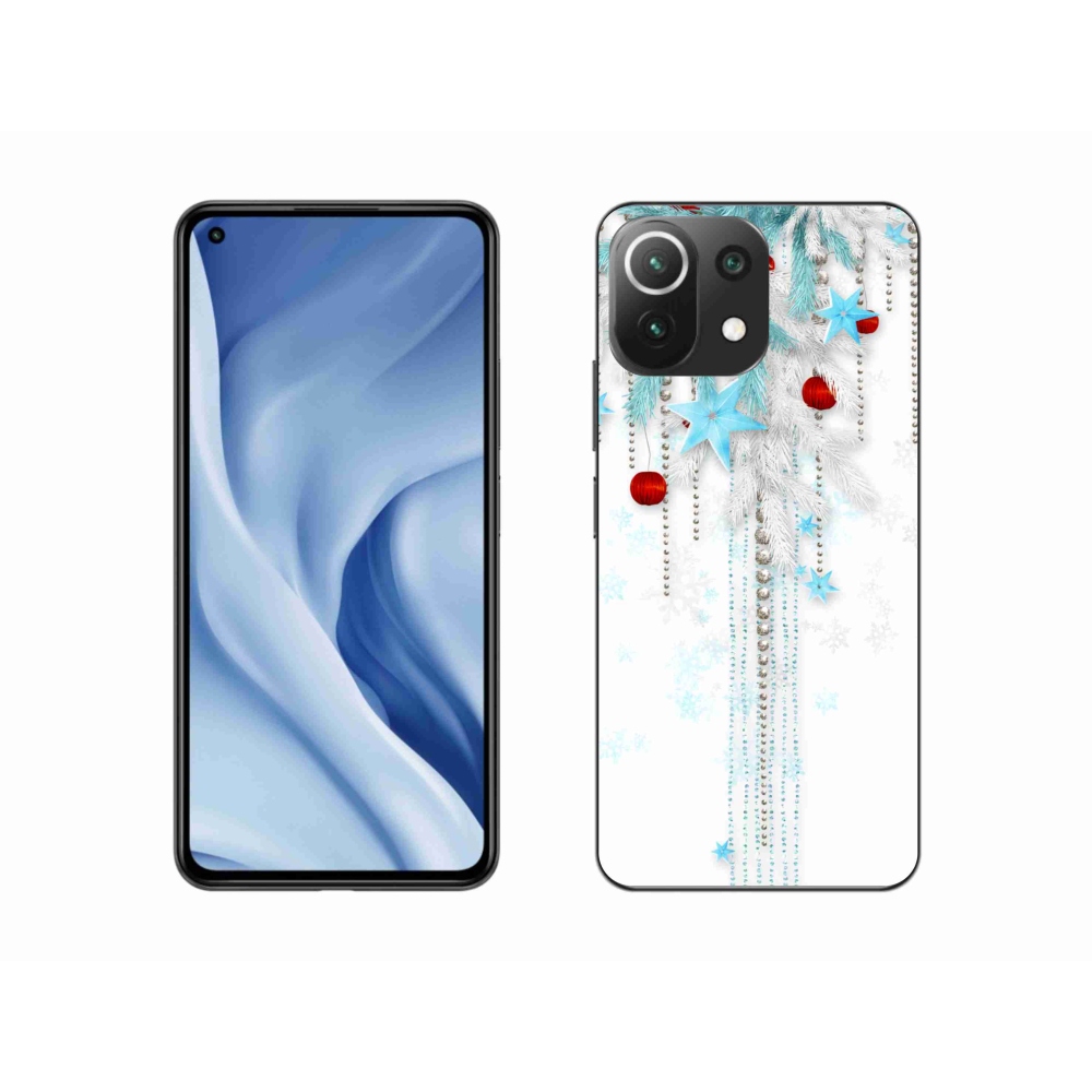 Gél borítás mmCase a Xiaomi Mi 11 Lite 4G/5G számára - karácsonyi dekoráció
