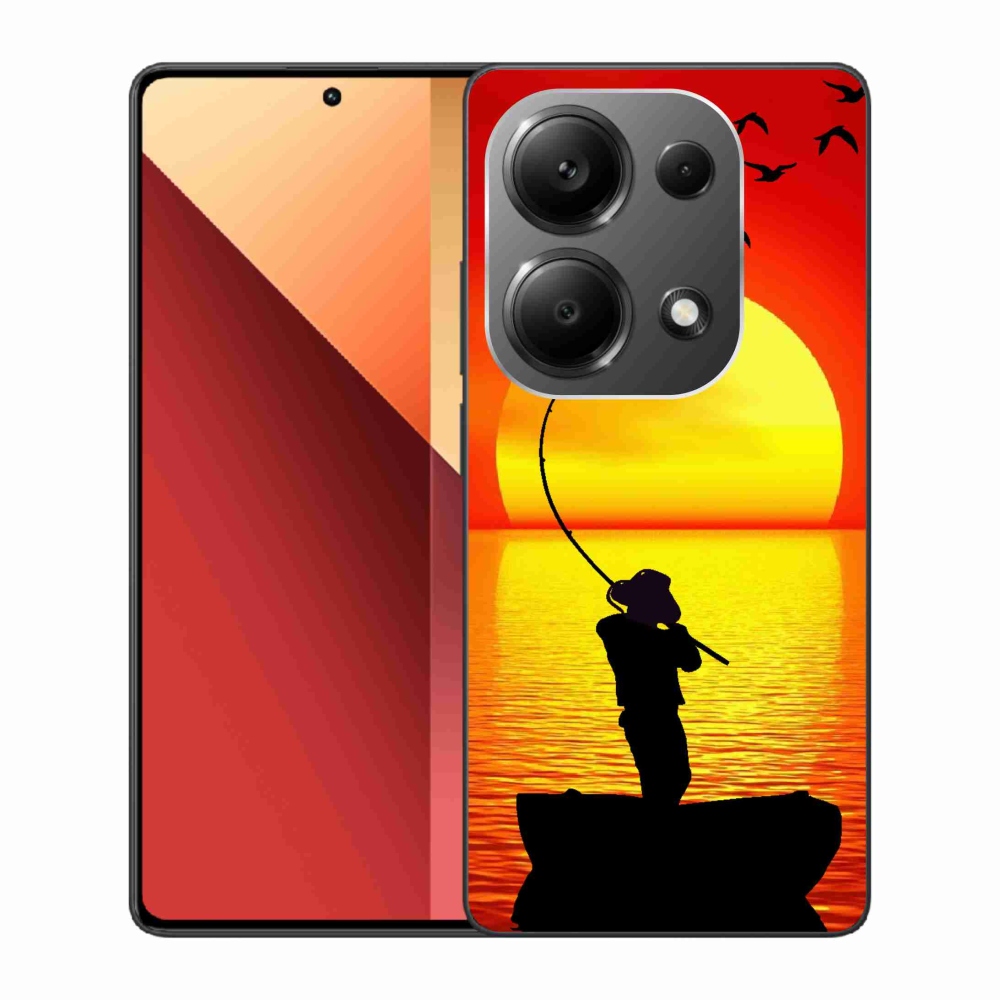 Gél borítás mmCase a Xiaomi Redmi Note 13 Pro 4G/Poco M6 Pro számára - halászat