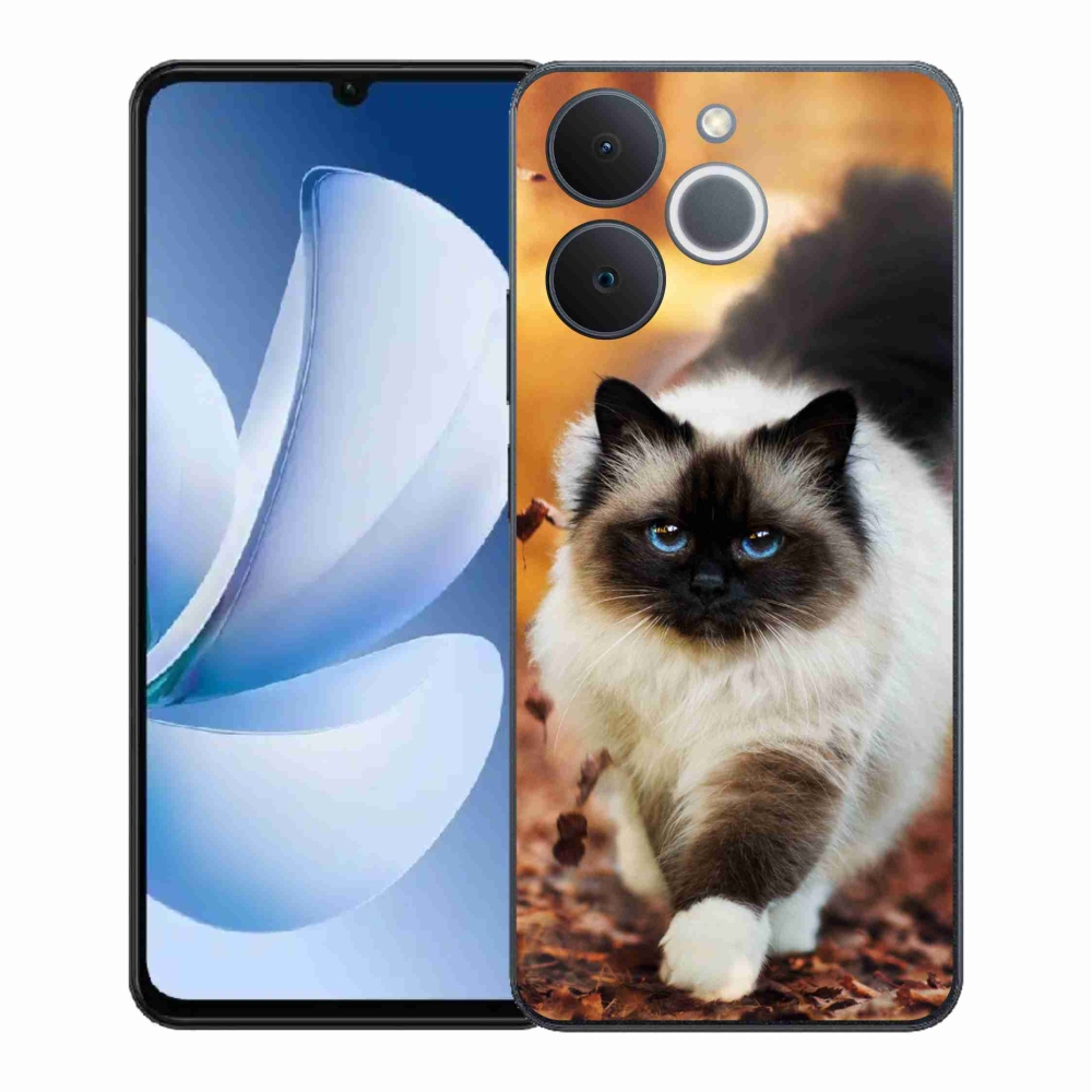 Zselés borítás mmCase a Realme Note 70T készülékhez - macska