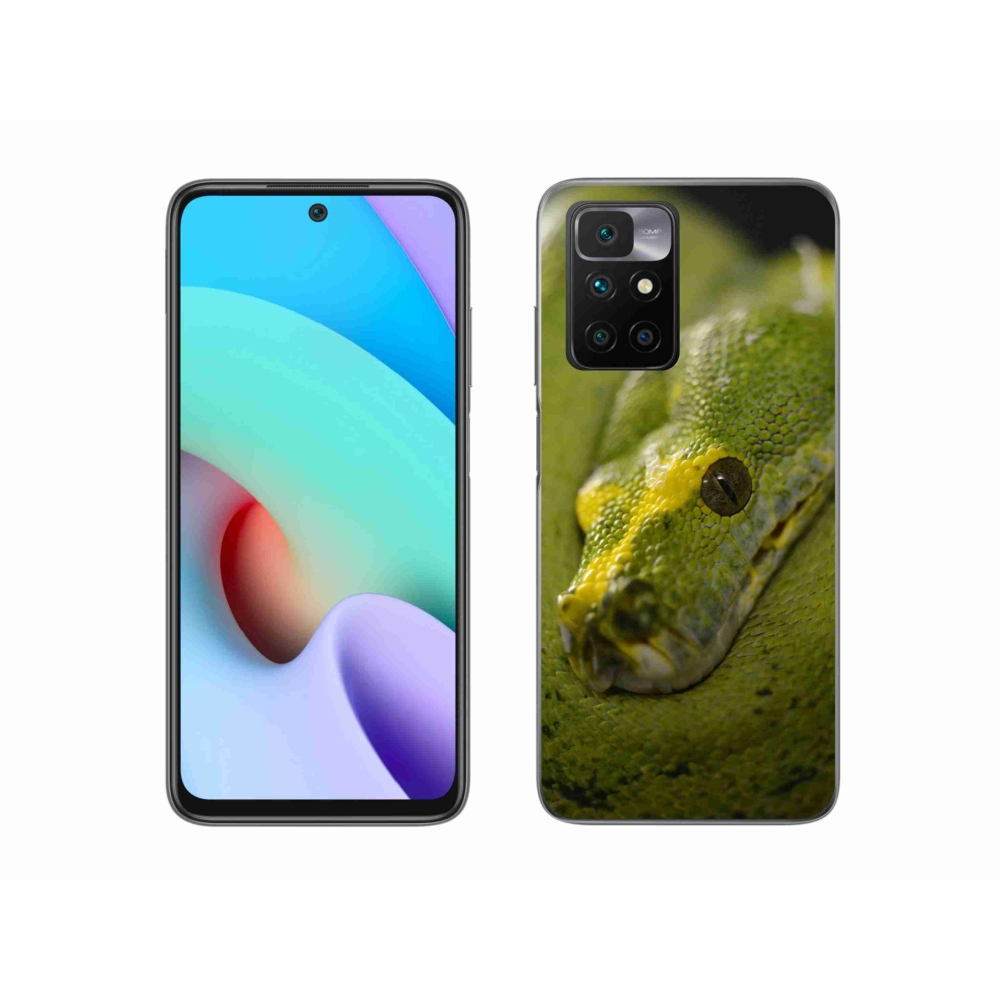 Zselés borítás mmCase a Xiaomi Redmi 10/Redmi 10 (2022) - kígyó 2
