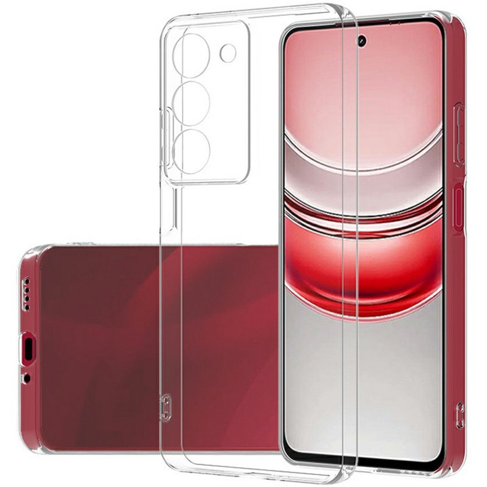 Átlátszó gél tok a Realme 14x 5G készülékhez - átlátszó